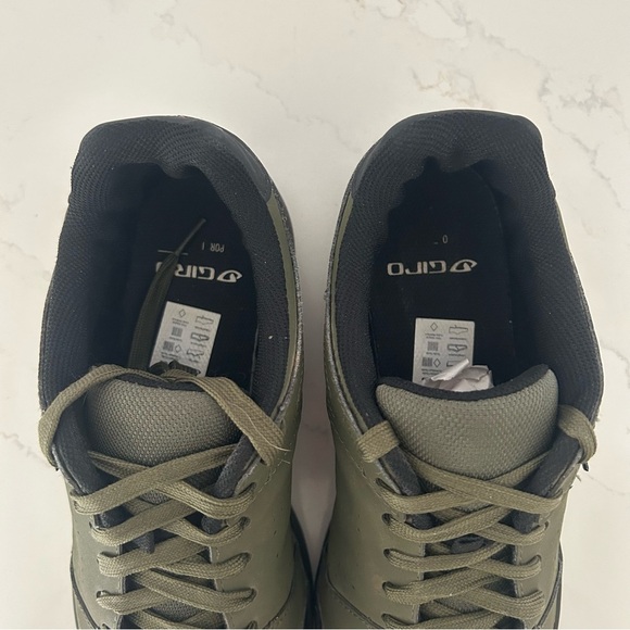 Giro Jacket II Cycling Mountain Bike Sneakers Shoes Olive Green Men Size 9.5 - Picture 6 of 14